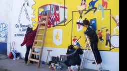 Un muro hacia Mar del Plata