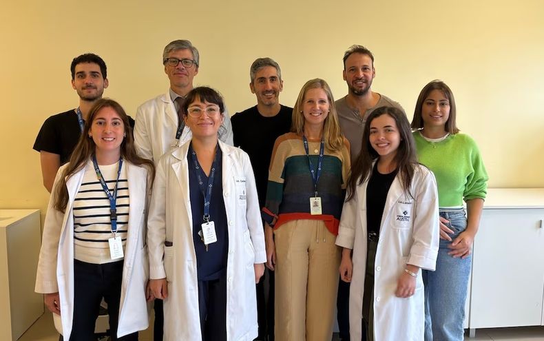 El equipo de investigadores del Laboratorio de Hepatología Experimental y Terapia Génica del Instituto de Investigaciones en Medicina Traslacional (Universidad Austral-CONICET).&nbsp;