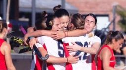 FESTEJO. St. Catherine’s venció 2-0 a Italiano para escalar en el grupo.