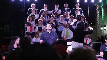 Pilar disfrutó con la Misa Criolla