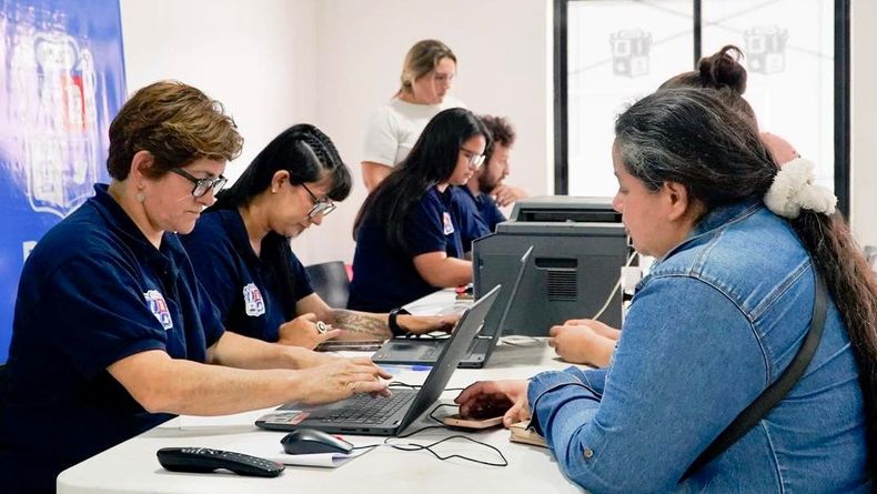 En el Centro Comunitario Papa Francisco tambi&eacute;n se hacen tr&aacute;mites municipales.
