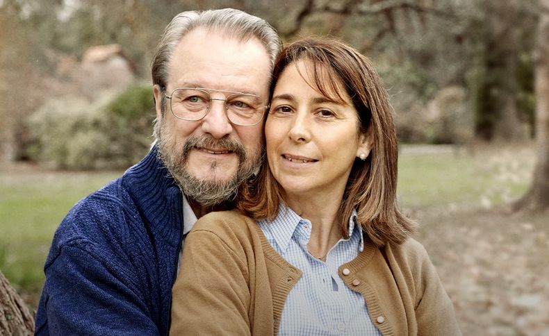 Jorge Marrale y Laura Novoa, como Carlos Carrascoca y María Marta García Belsunce.