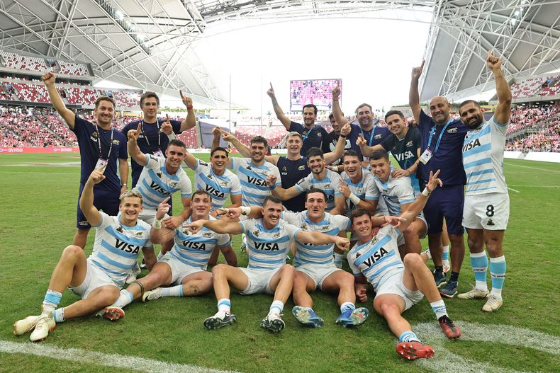 Los Pumas 7s coronados como los mejores de la temporada 2023-24 en el ranking.