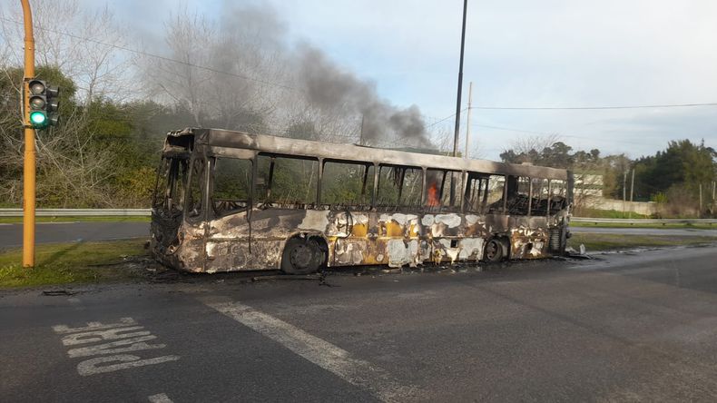 colectivo quemado