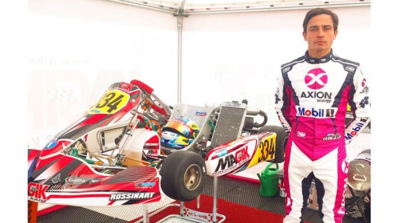 EN CARRERA. Matías Milla participa del mundial por 3º año consecutivo..