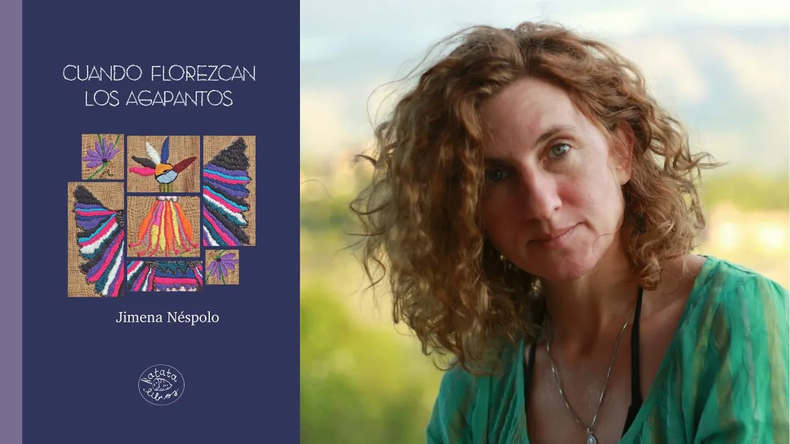 AUTORA. Cuando florezcan los agapantos, de la escritora pilarense Jimena Néspolo.&nbsp;