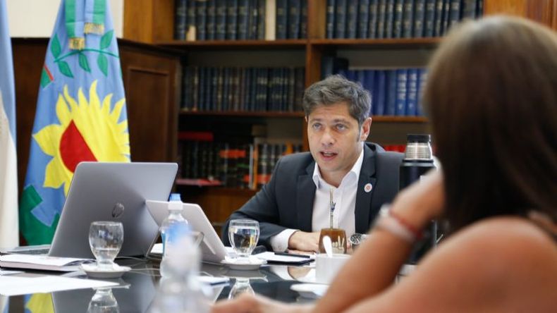 Kicillof señaló que es necesario “seguir cuidándose”. .