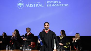 TÍTULO. Tito completó un posgrado en políticas públicas. &nbsp;