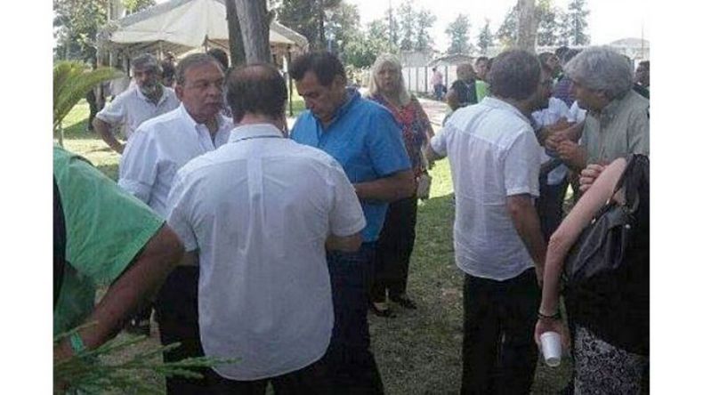 CONGRESO. Zúccaro y Molina estuvieron en La Matanza..