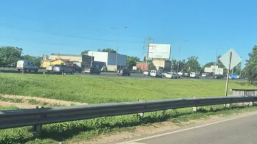 DEMORAS. Así se va la Panamericana sentido a CABA.