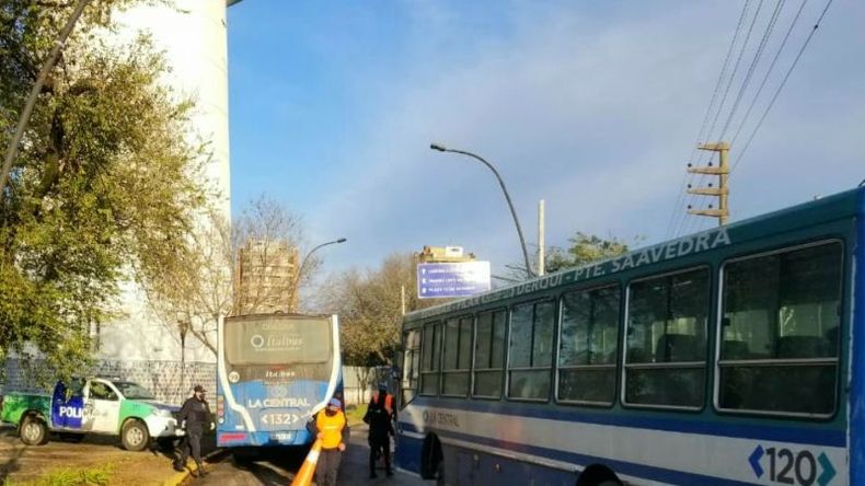 COLECTIVOS. En el primer día, se controlaron 282 unidades..