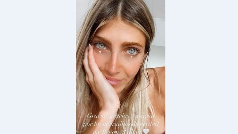 La modelo compartió su experiencia a través de Instagram y agradeció el apoyo de sus seguidores. .