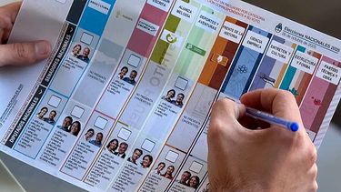 INDELEBLE. La Cámara Electoral explicó que la tinta de las lapiceras no puede borrarse.&nbsp;