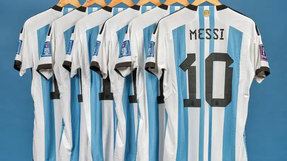 Lionel Messi Subastaron Camisetas Que Us En El Mundial