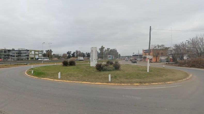 La rotonda de ingreso será el punto de encuentro..