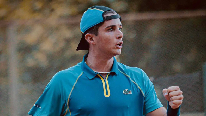 PUSO PRIMERA. Rodríguez Taverna ganó el primer partido y este jueves buscará los cuartos de final.&nbsp;&nbsp;
