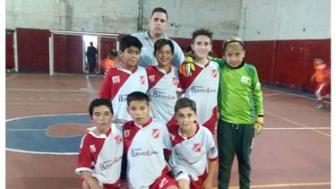 EFECTIVA. La categoría 2005 de Sportivo goleó 9-1 a Mirasol..