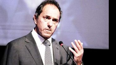 NO VA. Scioli es el único que se bajó de la invitación..