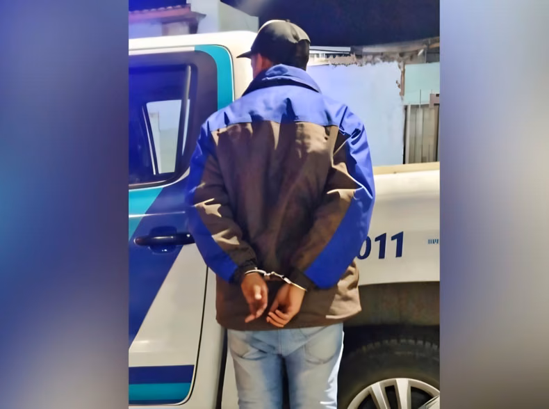 DETENIDO. Tiene 36 años y cuenta con antecedentes por venta de drogas.
