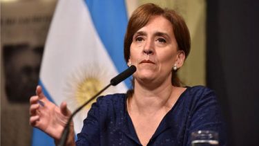 VISITA. Michetti será la principal oradora de la reunión..