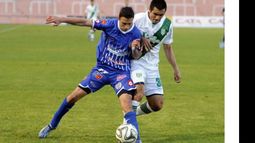 González jugó los 90 minutos ante Banfield..