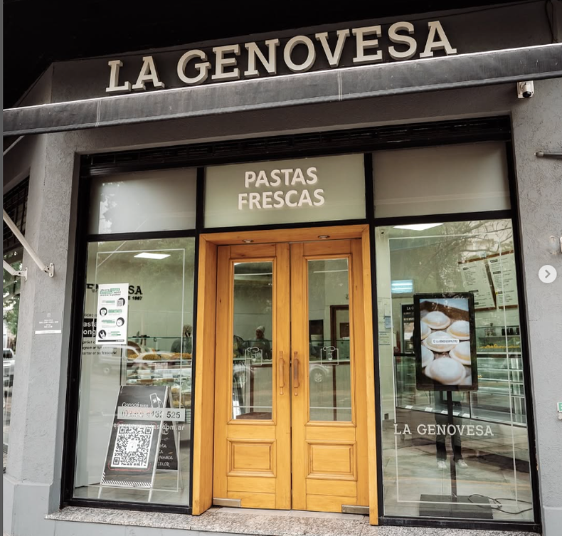La Genovesa funciona en la esquina de Paraná y Tucumán, en el centro de Pilar.&nbsp;