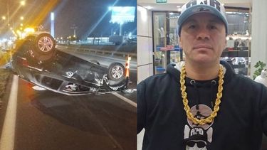 Pablo Lescano asistió a las víctimas de un choque en Panamericana.