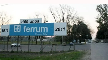 SIN PRODUCCIÓN. La planta local de Ferrum estará frenada al menos un mes. &nbsp; &nbsp;