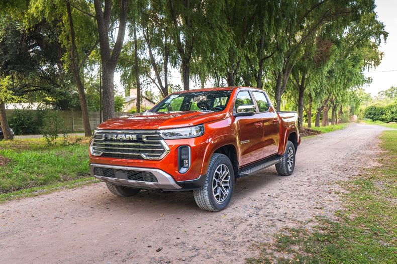 RAM DAJOTA. La nueva pickup ya puede adquirirse en Pilar.