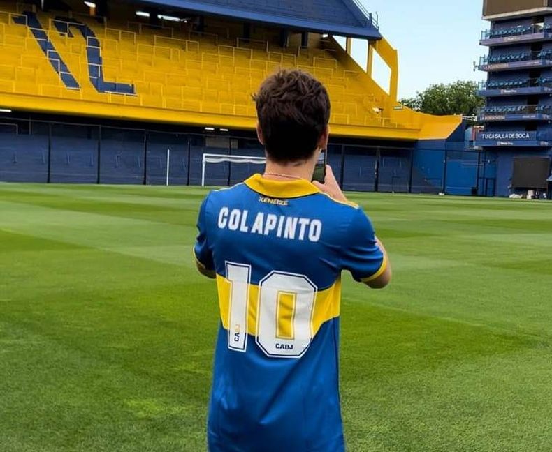 Franco Colapinto Correrá Con El Número De Boca Juniors