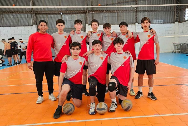 Pilar tendrá en el Voley Escolar Sub 18 masculino al Verbo Divino como representante en el Inter Regional.