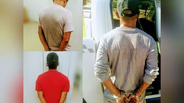 fuga, persecucion y tres detenidos en manuel alberti