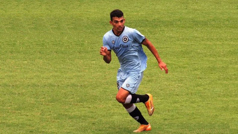 GOLEADOR. Villafañe marcó el tanto en el amistoso..