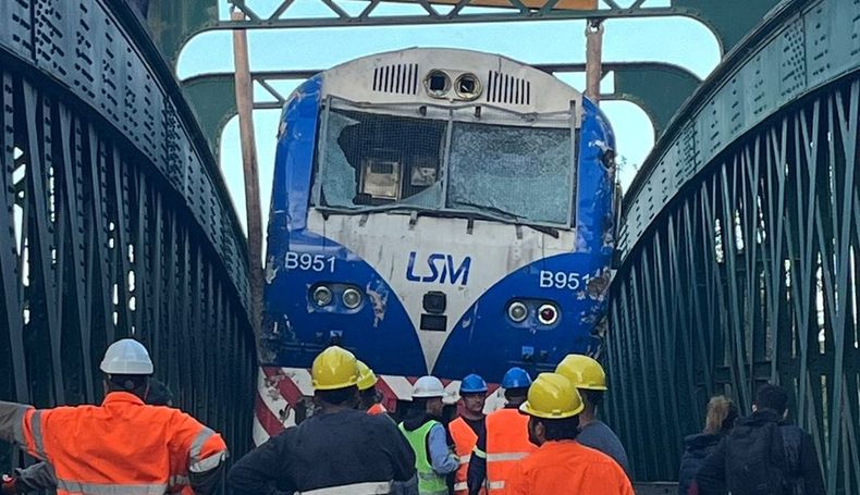 En 2024 hubo un 72% más de accidentes en el tren San Martín.