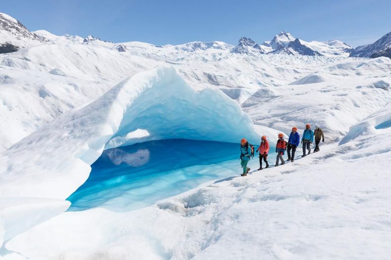 GLACIAR PERITO MORENO. Una de las bellezas naturales del país que podrá ser recorrida en forma virtual la FIT 2025
