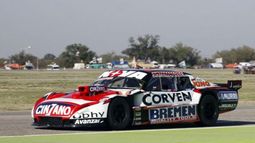 CHEVY EN PISTA. “Estoy muy contento porque el auto funciona bien”, destacó Rossi..