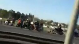 Captura de un video que muestra las picadas..