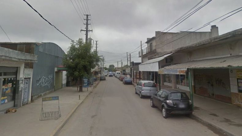 La calle Los Olivos, el escenario de la tragedia..