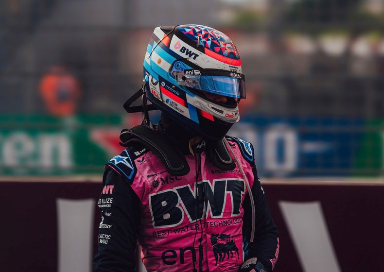 Franco Colapinto espera el nuevo Alpine con motores Mercedes.