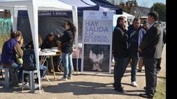 Participaron diferentes áreas para acercar las prestaciones a los vecinos..