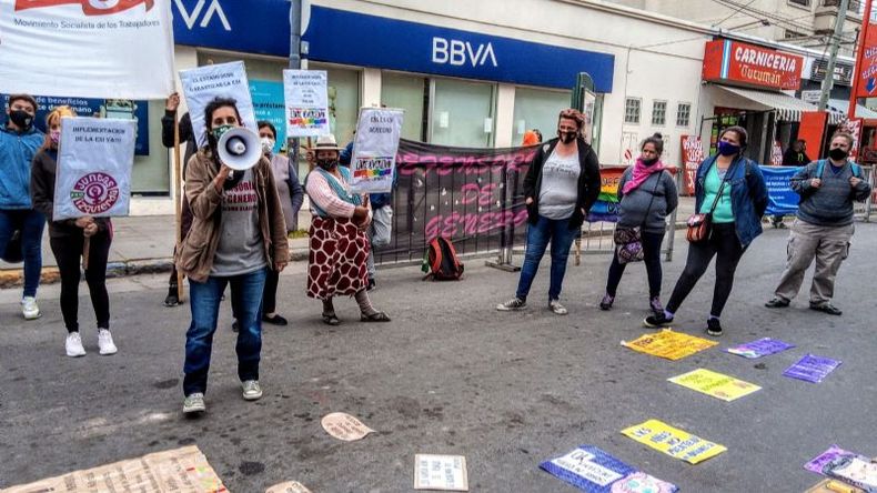 La última marcha se hizo el 11 de este mes..