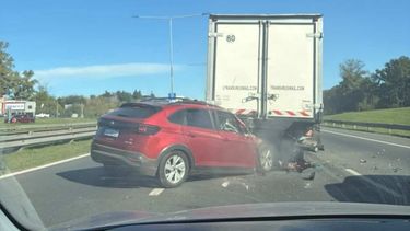 El siniestro ocurrió en el kilómetro 49, sentido a Provincia. El siniestro ocurrió en el kilómetro 49, sentido a Provincia.