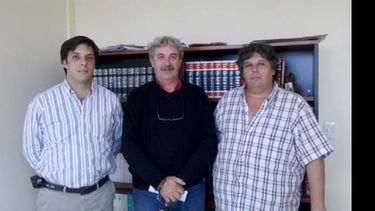 Moraco, Manasalli y Guerrero, integrantes de la Comisión Del Viso Ciudad. Quieren unificar los barrios..
