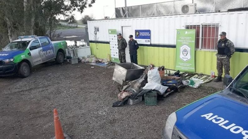 ALLANAMIENTOS. Fueron en Campana..