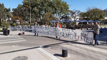 Son 18 las familias que se oponen a ser desalojadas. .