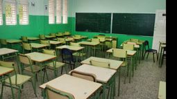 Las aulas seguirán vacías por los menos hasta el miércoles..