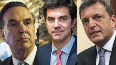 TRIDENTE. Pichetto, Urtubey y Massa confluirán en el Congreso..
