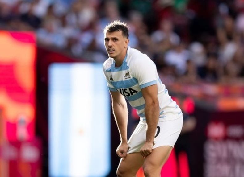 Los Pumas 7s tuvieron a Tobías Wade como titular ante Gran Bretaña.