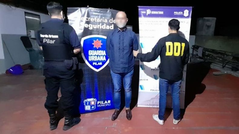 DETENIDO. Bello tiene 48 años y fue apresado en el complejo Village del K50..