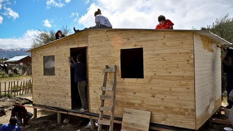 MANOS A LA OBRA. Los módulos parten desde los 18 metros cuadrados. .